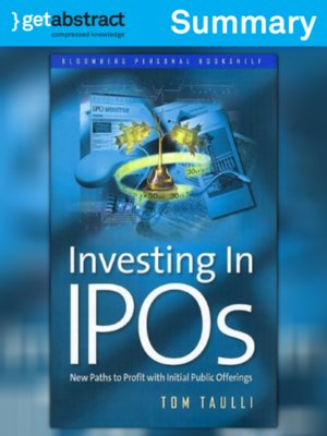 cover image of Investing in IPOs (Summary)